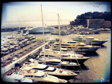 Lady Moura im Hafen von Monaco - © Planätive